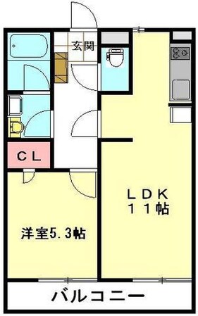 レオネクストタウンコートIIIの物件間取画像